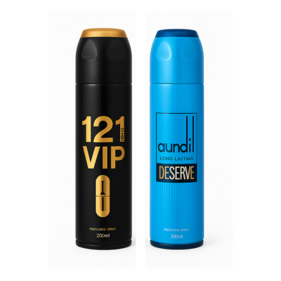 Premium Men Body Spray 200ml | Long Lasting Deodorant | Fresh Masculine Fragrance Body Spray Set