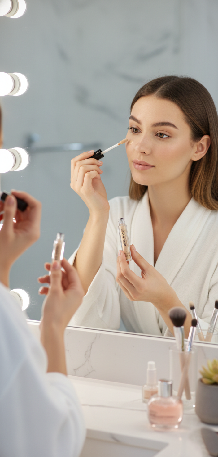 Face Concealer 5ml | Liquid Concealer for Women | Waterproof Oil Free Matte Concealer | Dark Spot & Blemish Cover