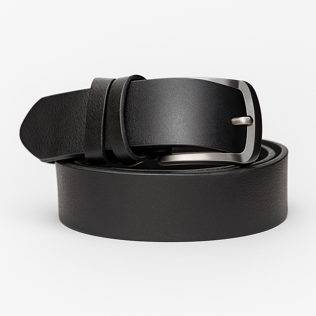 Premium Leather Belt for Men Black & Brown | Genuine Cow Leather 35mm Belt | Durable Formal & Casual Belt