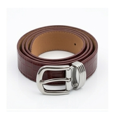 PU Leather Belt for Men 40mm | Adjustable Formal Belt with Metal Buckle