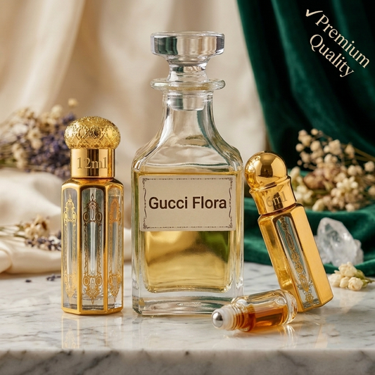 Gucci Flora Inspired Attar for Women | Long Lasting Floral Perfume Oil