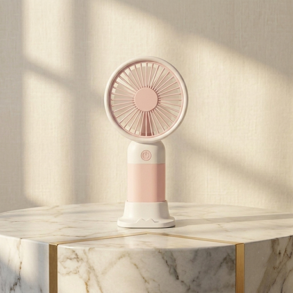 Portable Mini Handheld Fan USB Rechargeable | Mini Flower Fan