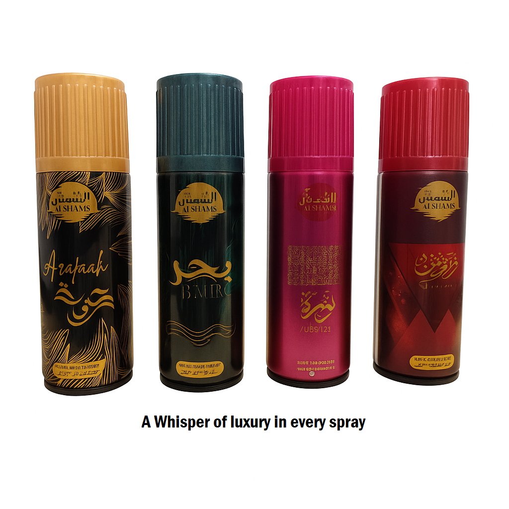 Body Spray Pack of 2 (120ml Each) | Arabic Fragrance for Men & Women | Long Lasting Deodorant