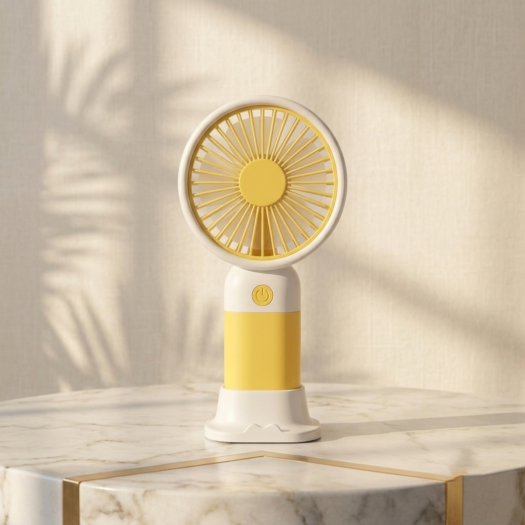 Portable Mini Handheld Fan USB Rechargeable | Mini Flower Fan