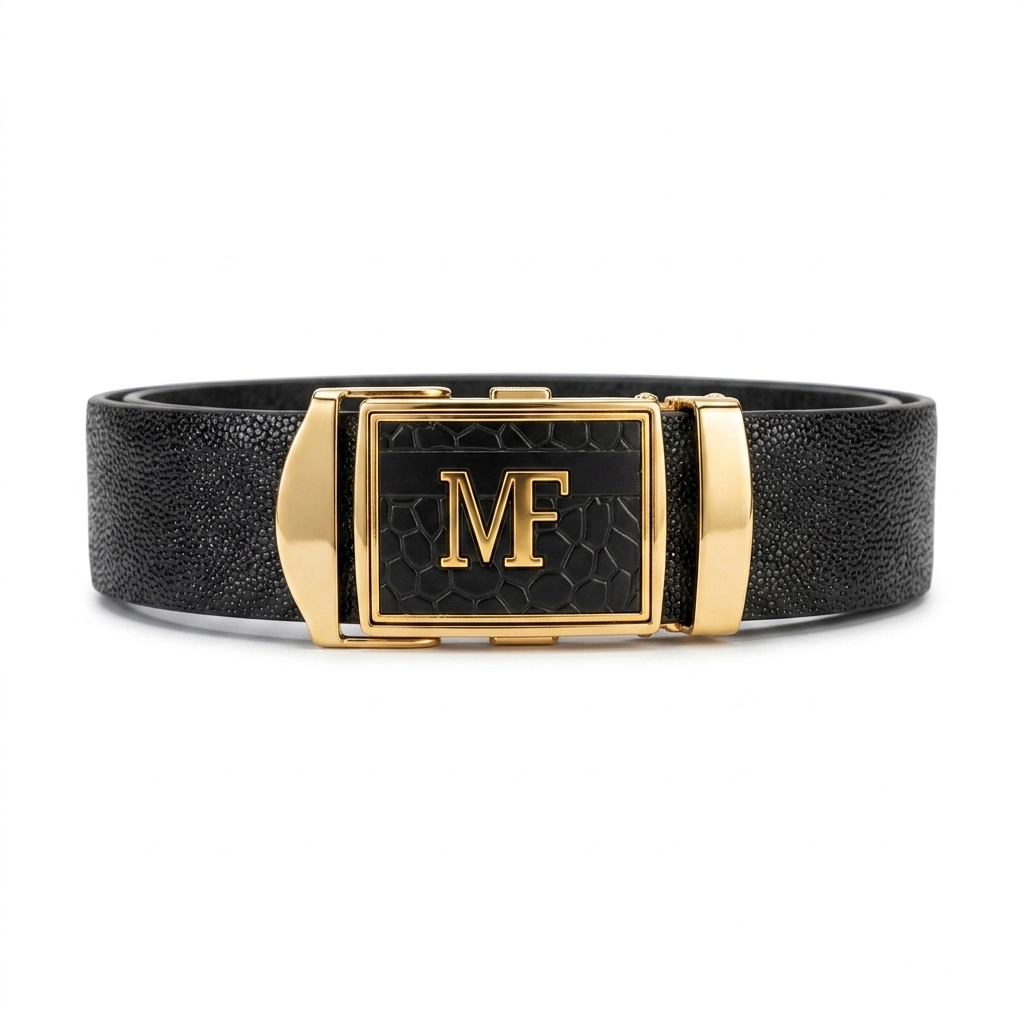 School Belt for Boys 36 Inch | PU Leather Belt with Automatic Buckle | Durable Belt