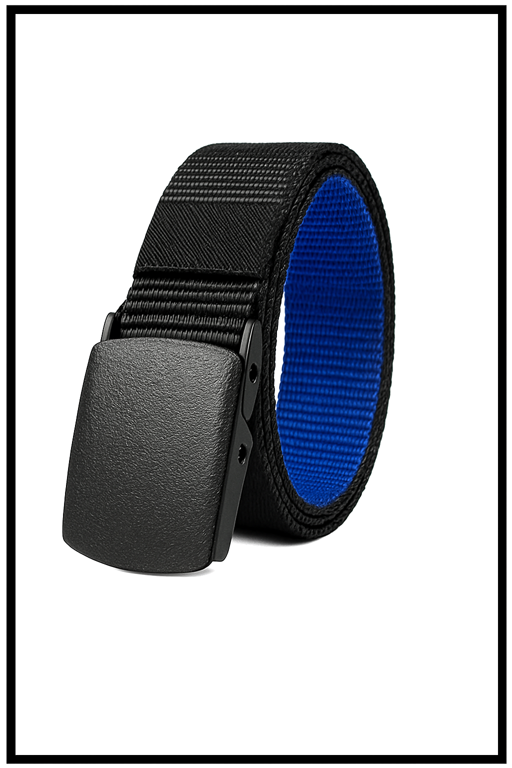 Nylon Canvas School Belt for Boys | Double Side Color Belt for Trousers