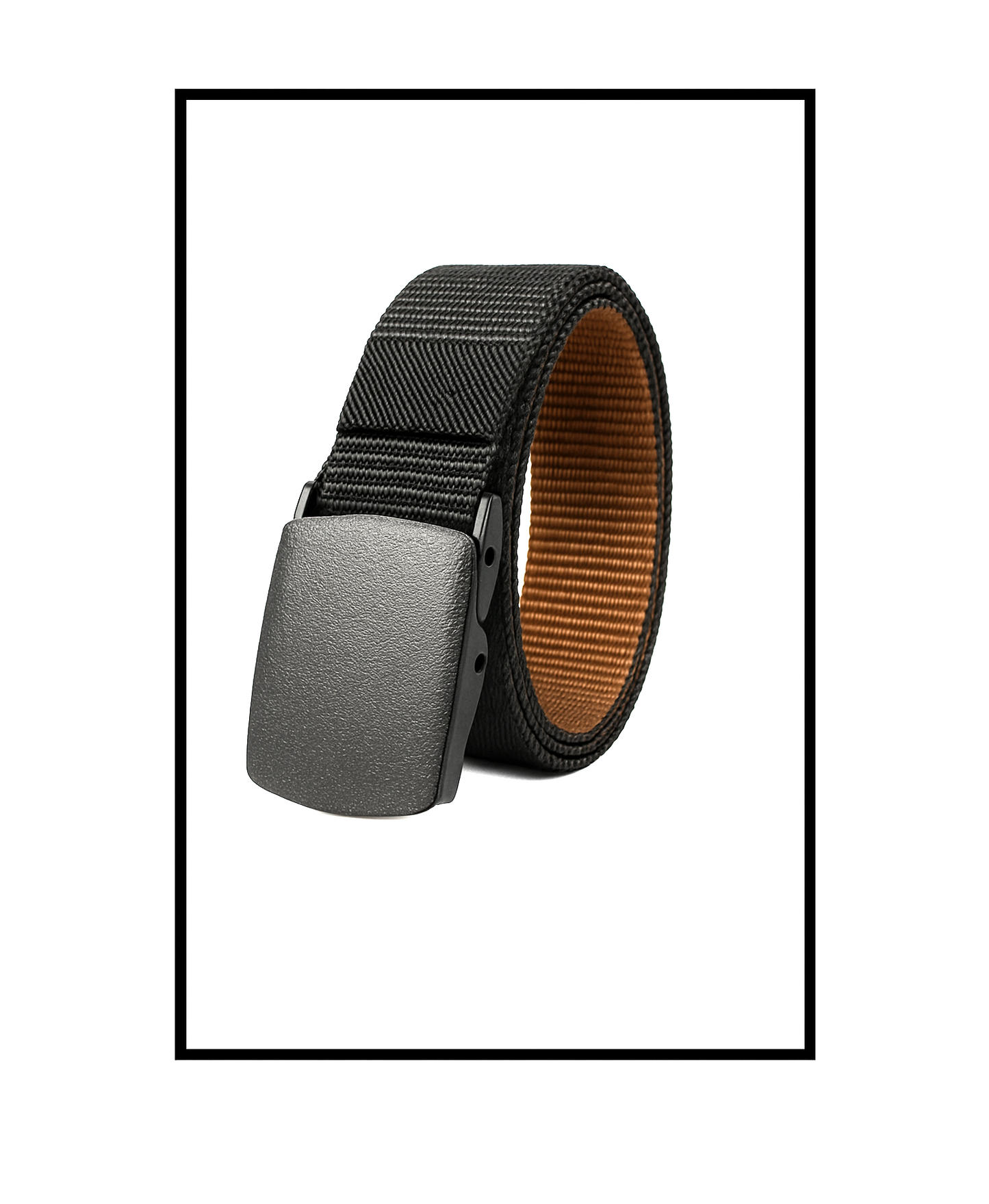 Nylon Canvas Belt for Men & Boys | Adjustable Durable Flexible Belt | Double Side Color Casual Belt for Jeans & Trousers