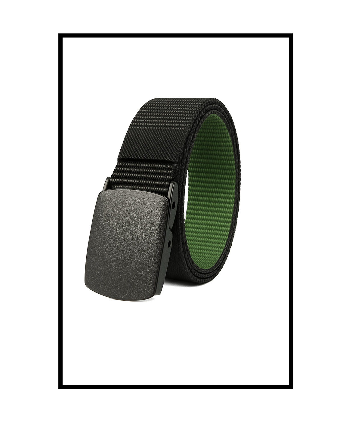 Nylon Canvas Belt for Men & Boys | Adjustable Durable Flexible Belt | Double Side Color Casual Belt for Jeans & Trousers