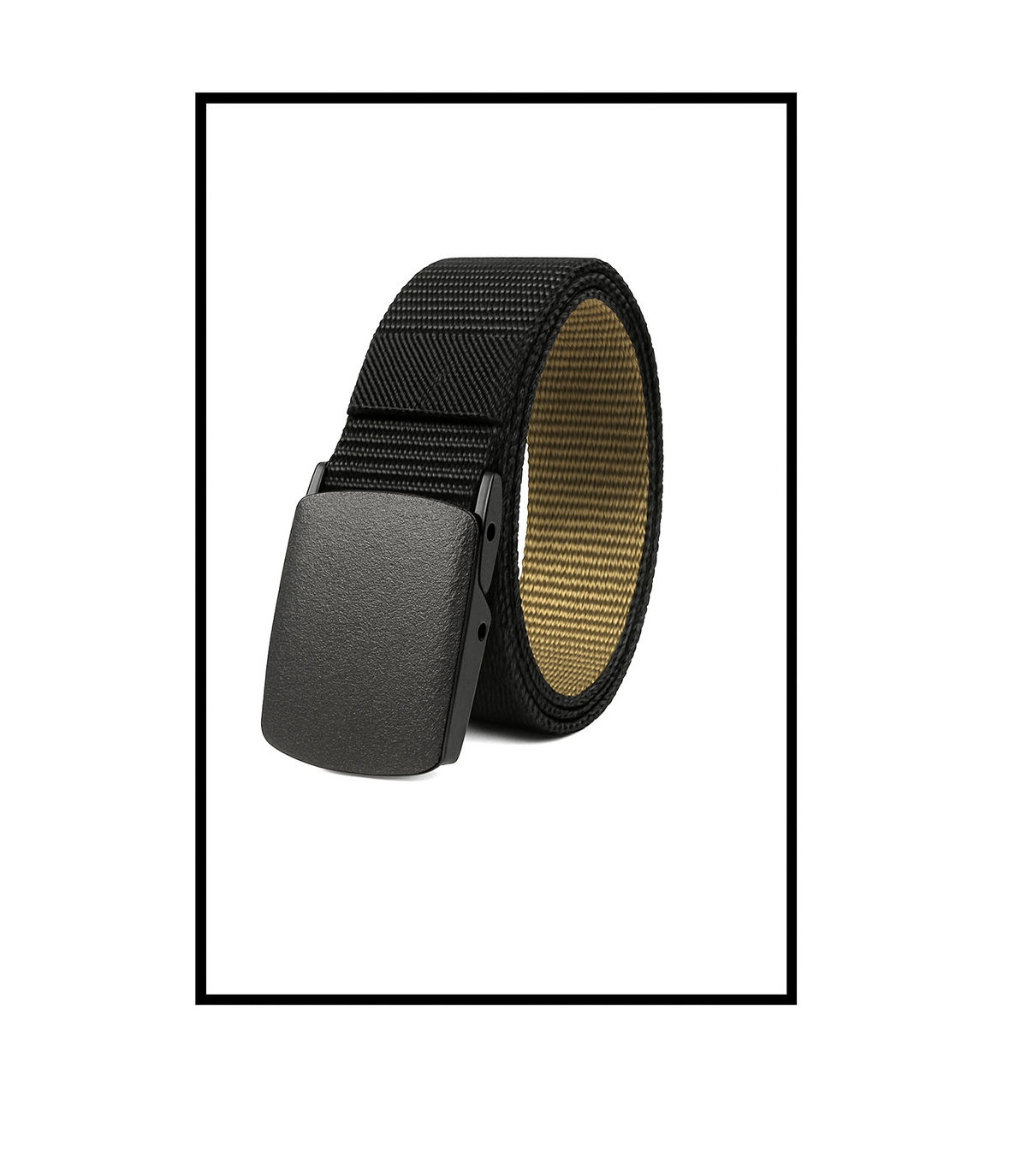 Nylon Canvas Belt for Men & Boys | Adjustable Durable Flexible Belt | Double Side Color Casual Belt for Jeans & Trousers
