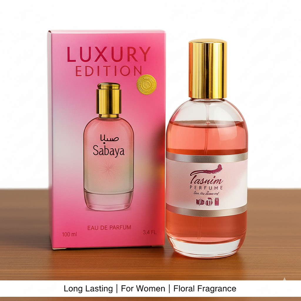 Sabaya Perfume for Girls 125ml | Long Lasting Fresh Floral Fragrance