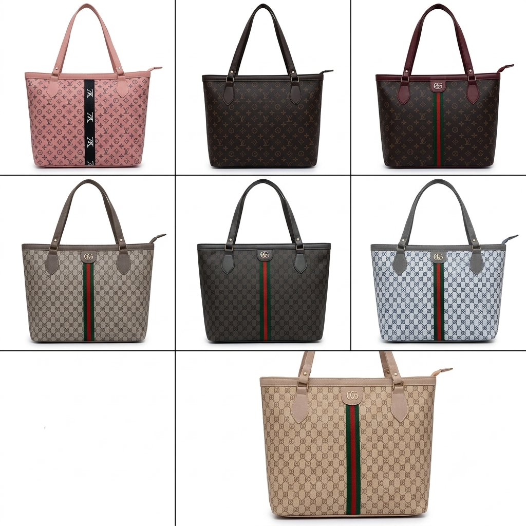 Tote Bag for Women | Stylish Shoulder & Crossbody Bag for Girls | Premium Faux Leather Handbag | Trendy Party Purse